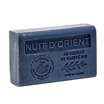 French Soap - Traditional Savon de Marseille - Eastern Night - Nuit D'Orient - Shea Butter 125g