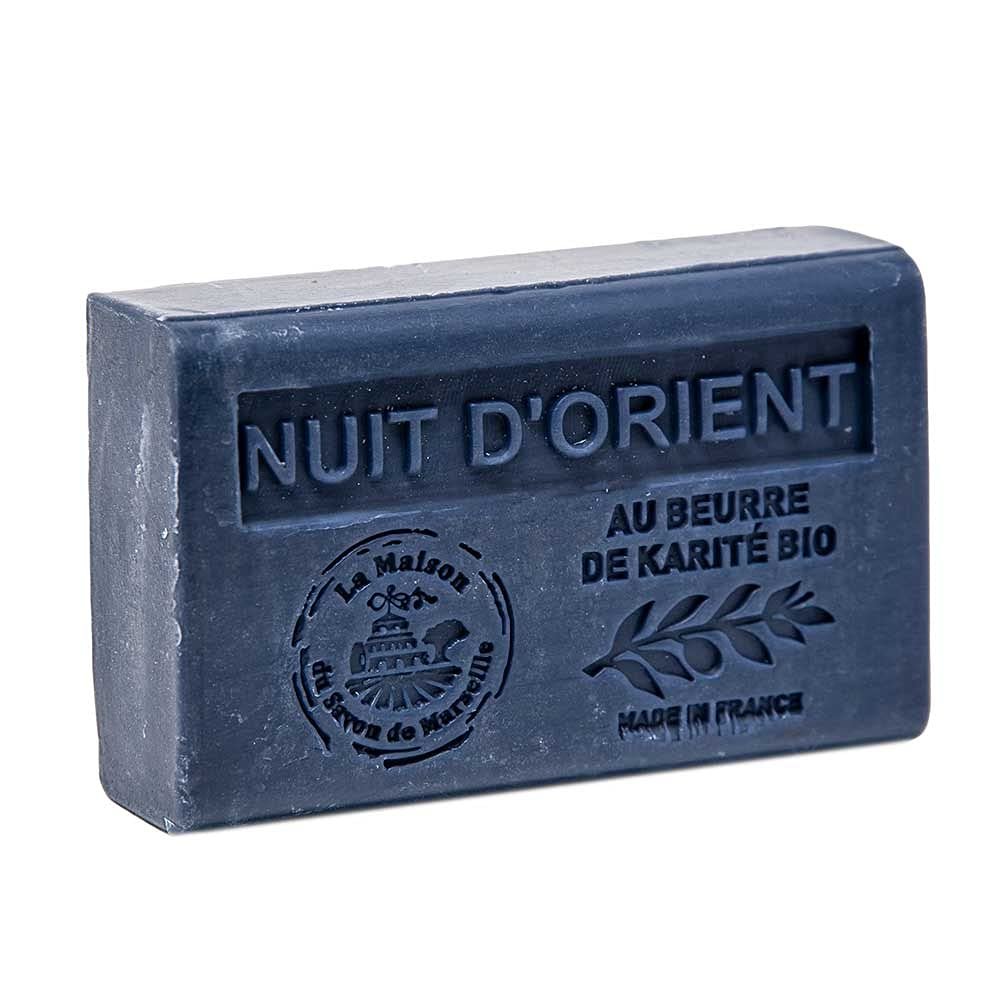 French Soap - Traditional Savon de Marseille - Eastern Night - Nuit D'Orient - Shea Butter 125g