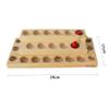 11/23/30 Holes Wooden Essential Oil Tray Handmade Wood Display Rack Demonstration Station for 5-15ml Bottles,Essential Oil Storage Box Case,Aromatherapy Oil Bottle Organizer Storage Holder Stand (23 Holes) view 2