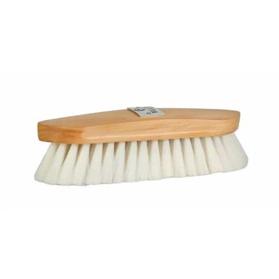 Lettia Collection Synthetic Goat Hair Brush Wood Back