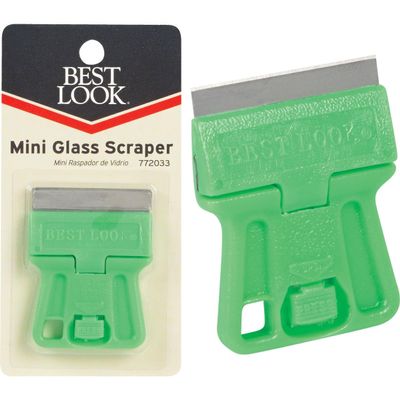 Best Look Mini Glass Razor Scraper - 1 Each