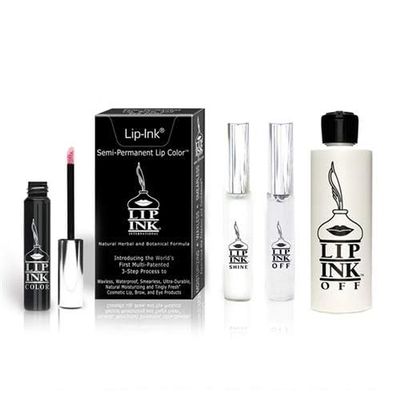 Lip Ink Liquid Mini Lip Kit - Peach (Coral) | Natural & Organic Makeup for Women International | 100% Organic, Kosher, & Vegan