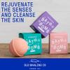 Old Whaling Co Bergamot and Grapefruit Bath Bomb  Set of 4  Handmade Bath Soak with Epsom Salts  Cleansing, Soothing and Moisturizing Fizz  Fruity, Citrus Scent, 8 oz view 4