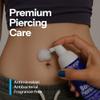 H2Ocean Body Piercing Foam Soap 1.7oz - Organic Sea Salt Aftercare view 2