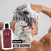 American Crew Men's Detox Shampoo, Clarifying & Scalp Exfoliating with Clay & Coconut Shell, Naturally Derived, Vegan, Citrus Mint Scent, 8.45 fl oz view 3