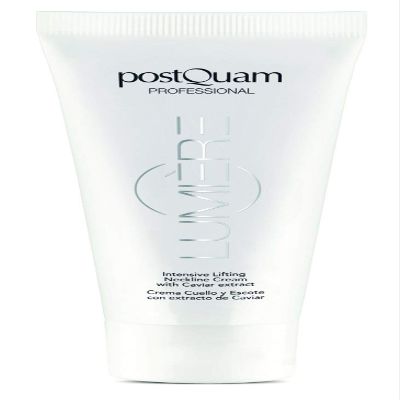 POSTQUAM Professional Neck Cream + Caviar Neckline 150ml - Spanish Beauty - Helps Minimizes The Signs Of Aging It - Reaffirms - Provides Elasticity - Personal Care