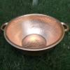 Pure Copper Polished Pot Multi Purpose Side Handles Manicure Pedicure Washbasin Fruits Vegetables Candy Decorative Kitchen Party Display Bowl Garden Flowers Pot view 2