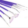 Beauty Choices 15 Pieces Nail Art Design Brush Set Painting Pen Purple view 2