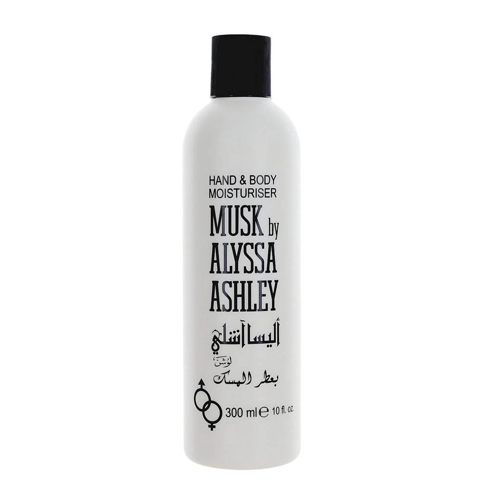 Alyssa Ashley Musk Hand and Body Moisturizer - Lotion for Women - Body Cream for Smooth, Moisturized Skin - Citrus and Sicilian Bergamot - 10 oz