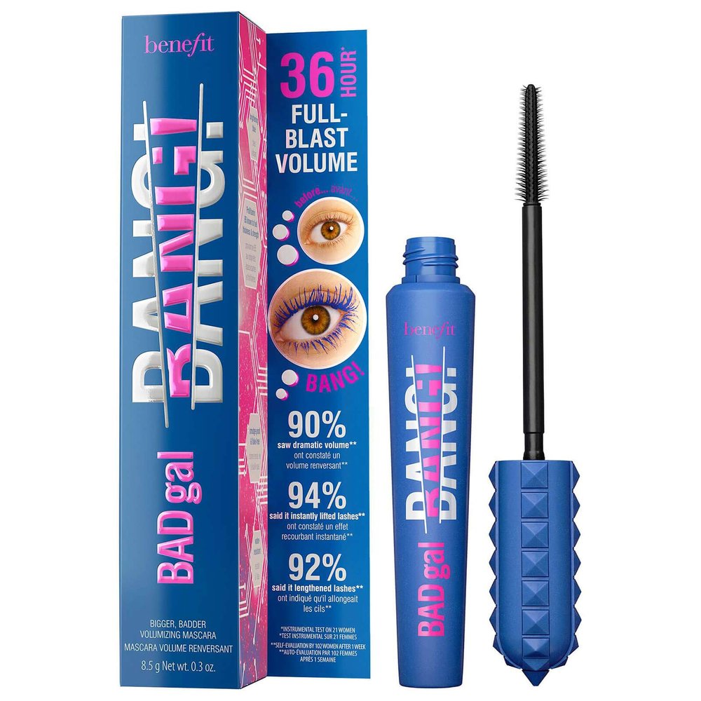 Benefit Cosmetics BADgal BANG! Volumizing Mascara Brightening Blue  0.30 oz/ 8.5 g