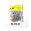 1000PCS Cute Girls Colourful Ring Disposable Elastic Hair Bands Ponytail Holder Rubber Band Scrunchies Kids Hair Accessories,E view 1