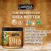 Luxura Sciences African Shea Butter | 100% Pure & Unrefined Raw Shea Butter for Skin & Hair | Deep Moisturizer for Face, Body & Scalp | Ideal for DIY Lotion, Soap Making & Lip Balm | 7.05 Oz (200g) view 2