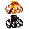 Fodattm Set of 2 Women Hard Plastic Octopus Hair Claws Jaw Clips High-grade Hair Clips Clamps Spider Hair Grip Hairpin (Small) view 1