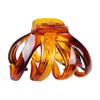 Fodattm Set of 2 Women Hard Plastic Octopus Hair Claws Jaw Clips High-grade Hair Clips Clamps Spider Hair Grip Hairpin (Small) view 4