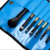 7pcs professional Cosmetic Make Up Brush with Blue Case view 2
