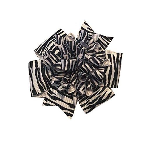 Zebra Suzie Q Korker Hair Bow