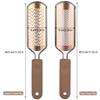 2 Pack Foot File & Rasp Callus Remover - Stainless Steel Coarse & Fine Scraper for Dry/Wet Feet, Professional Dead Skin Scrubber & Cracked Heel Care view 3