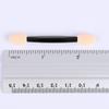 150 Eye Shadow Applicator Disposable Foam Makeup Brush Sponge Tipped Oval Eyeshadow Applicators Dual Sides with Container view 3