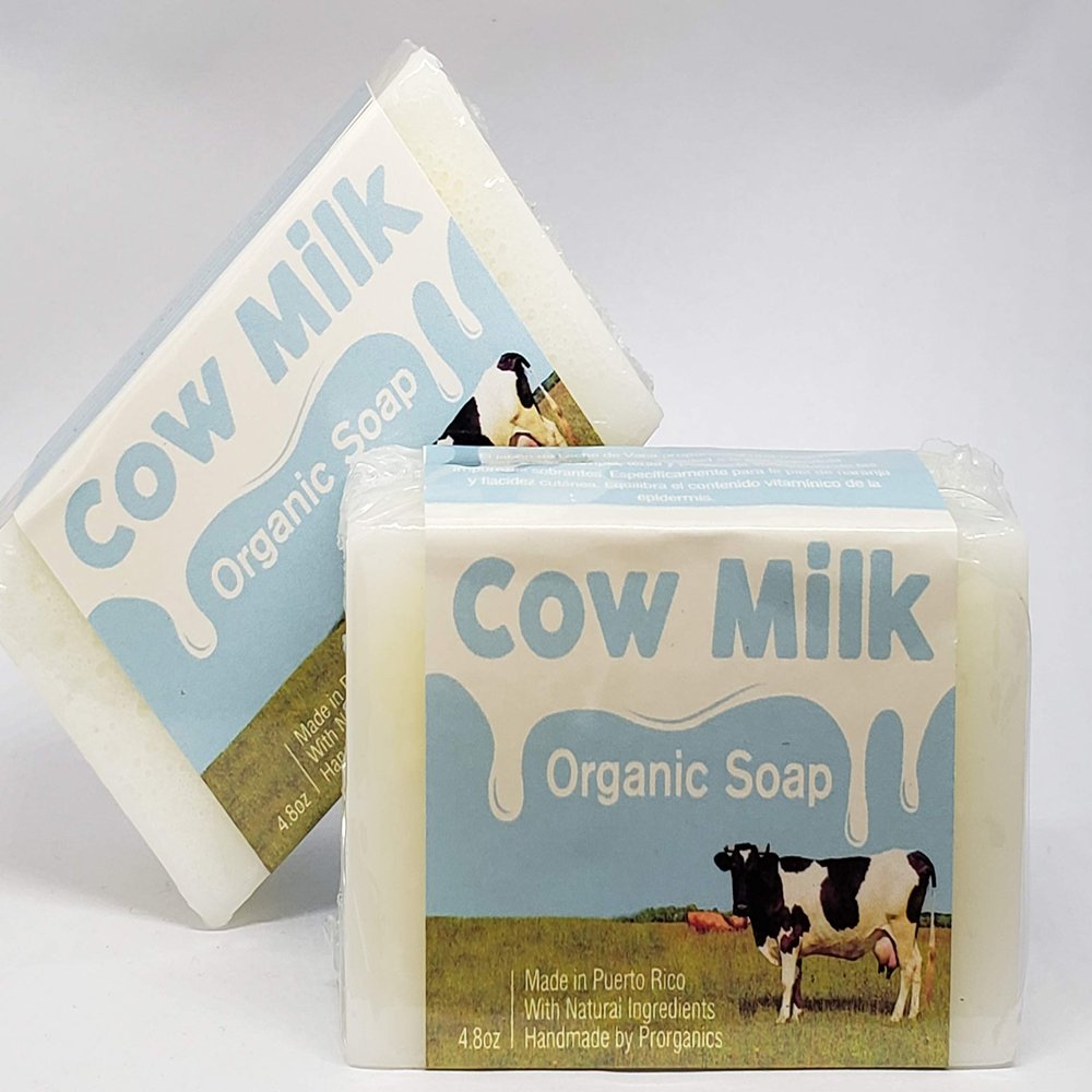 Prorganics Cow Milk Organic soap (140g) Huge 4.8oz!