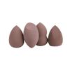 Makeup Sponge Blender-Beauty Sponge Blender Set 4 Pcs Foundation Blending Sponge Different Shapes to Blend Liquids, Creams, Contouring (Brown) view 1