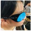 Adult/Kids Silk Glasses Eye Mask Amblyopia Strabismus Lazy Eye Patches Treat Lazy Eye and Strabismus(Blue) view 4
