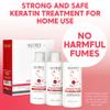 Hair Straightening Brazilian Keratin Treatment 1 Step Amazonliss Protein Smoothing Brush Set 2.02 Fl.oz - New Formula - Odor-Free - Formaldehyde-Free - Easy To Apply - Only 1 Hour for Application view 4