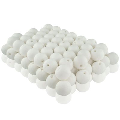 Cotton Balls Cotton Balls 30 mm Pack of 100 Cellulose White 3 cm