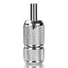 ATOMUS 25mm Tattoo Grips Tubes Self-lock Aluminum Alloy Tattoo Gun Grip Auto Self Locking Handle for Tattoo Machine Supply Body Art Tattoo Machine Parts (Silver) view 1