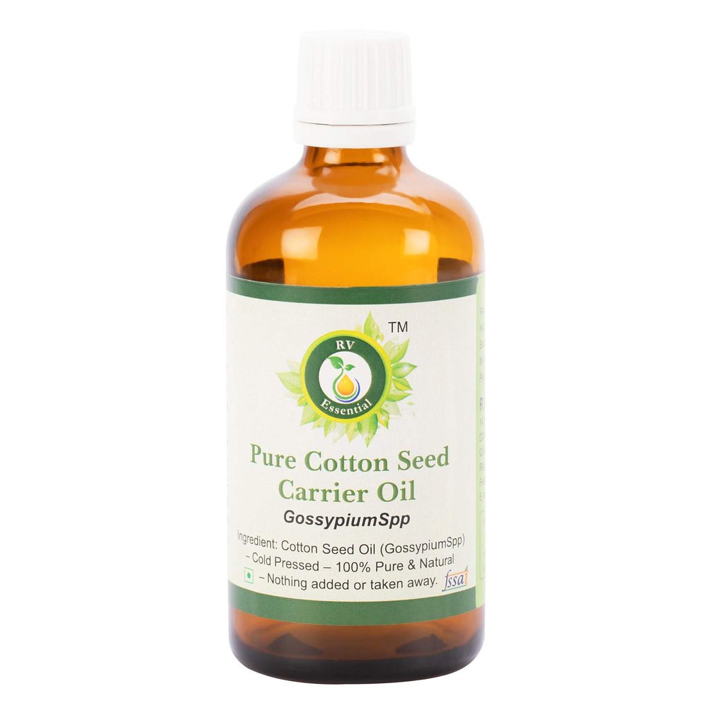 Cotton Seed Oil | Gossypium Spp | for Skin | for Cooking | Pure Cotton Seed Oil | 100% Pure Natural | Cold Pressed | 30ml | 1.01oz by R V Essential