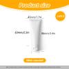 24PCS 30ML/1oz Empty Refillable Cosmetic Squeeze Tube Bottle Containers Jars Pot With Flip Cap For Makeup Shampoo Facial Cleanser Body Cream Shower Gel Liquids Lip Gloss (White) view 3