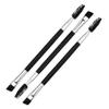 AKOAK 3 Pcs Portable Double-headed Eyebrow Brush, Eyelash Brush, Angled Eyebrow Powder Brush/Spiral Brush, Beauty Tool Eye Makeup Brush view 1