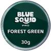 Blue Squid Face Paint Water Based Single Cake Professional Face Paint & Body Paint - Water Activated, Kids Adults Face Painting for Costume, Halloween Makeup, Cosplay - Forest Green Face Paint 30g view 1