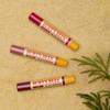 Burt's Bees Kissable Color Holiday Gift Set, 3 Lip Shimmers in Gift Box, Warm Collection in Peony, Fig and Rhubarb view 3