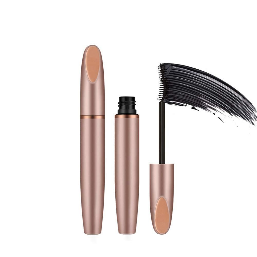 Bokze Black Waterproof Long Lasting Silk Fiber Lash Mascara Lengthening Volumizing Smudge Proof