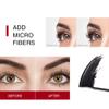 Bokze Black Waterproof Long Lasting Silk Fiber Lash Mascara Lengthening Volumizing Smudge Proof view 2