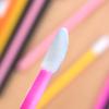AKOAK 50 Pcs Disposable Lipstick Brush, Lip Gloss Stick, Applicator, Portable Eyeshadow Lip Gloss Brush Cosmetic Tool (yellow) view 3
