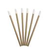 AKOAK 50 Pcs Disposable Lipstick Brush, Lip Gloss Stick, Applicator, Portable Eyeshadow Lip Gloss Brush Cosmetic Tool (gold) view 1