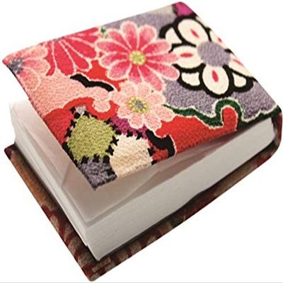 Maruzen Oil Blotting Paper, Ichigoshi Crepe, Ayaka 2.4 x 0.6 x 3.1 inches (6 x 1.5 x 8 cm)