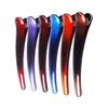 Fodattm 12PCS Professional Hairdressing Salon Plastic Non Slip Alligator Hair Clip Colorful Duckbill Clip Hairpin Simple Hairgrip Hair Barrettes for Hair Styling and Sectioning (Length -3.7in, B#) view 1