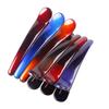 Fodattm 12PCS Professional Hairdressing Salon Plastic Non Slip Alligator Hair Clip Colorful Duckbill Clip Hairpin Simple Hairgrip Hair Barrettes for Hair Styling and Sectioning (Length -3.7in, B#) view 2