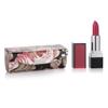 Beautyflier Womens PU Leather Lipstick Case Holder with Mirror Rectanglet Makeup Travel Cases for Purse Lipstick Holder (Black Flower) view 4