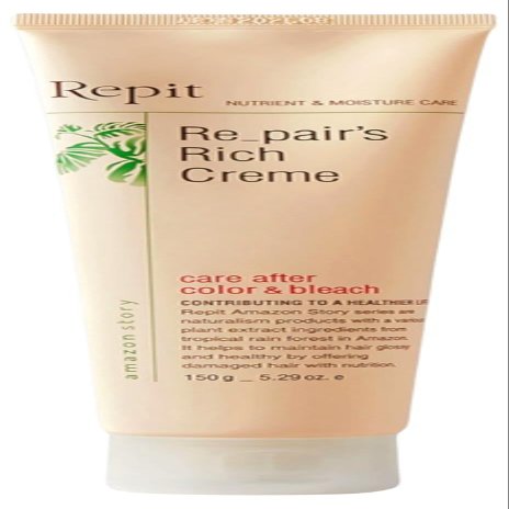Repit Rich Crme Hair Essence Repair for Damaged, Colored & Bleached Hair | Post-Color & Bleach Care, Daily Use Leave-In Treatment, 150g | RepitUSA