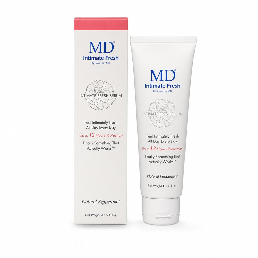 MD Intimate Fresh Serum Gentle External Freshening Serum for Delicate Skin & Skin Folds, 4 fl oz