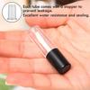 AKOAK 10 Pcs 0.8ml Empty Transparent Plastic Lip Glaze Bottle, DIY Homemade Mini Lipstick Lip Glaze Sample Bottle, Reusable, Portable Makeup Tool Accessories view 3