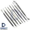 12Pcs Blackhead Remover Kit Tweezers Whitehead Treatment Acne Pimple Popper Blemish Pores Comedone Extractor Removal Tools view 2