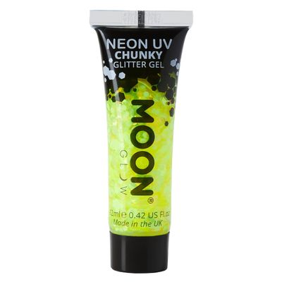 Chunky Neon UV Glitter Gel by Moon Glow