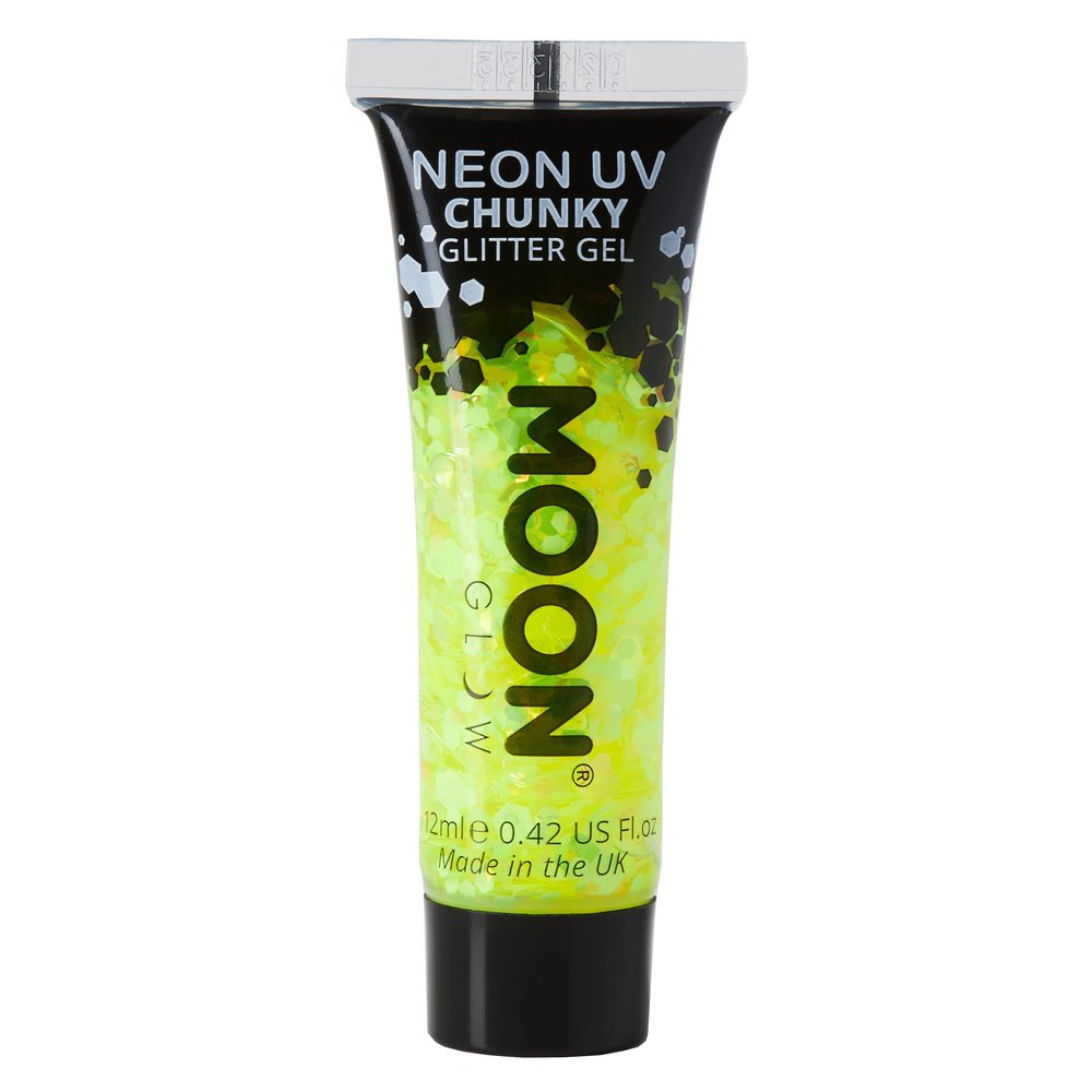 Chunky Neon UV Glitter Gel by Moon Glow