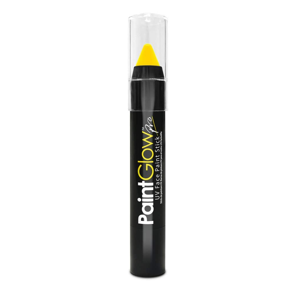 UV Face & Body Paint Stick/Crayon UV Yellow (Pro)