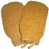 2 Pack (5.19.0 inches) Natural Vegetable Fiber Exfoliating Sisal Bath Spa Shower Scrubber Loofah Rub Glove Mitt Mitten - Great for Your Skin Care in The Bath - Anti - Aging view 1