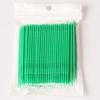 100pcs Micro Applicator Brush Eyelash Extension Cotton Swabs Disposable Micro Eyelash Mascara Lash Bonder Micro Earbuds Make up Applicators for Face Cleaning Stick Miniature view 2